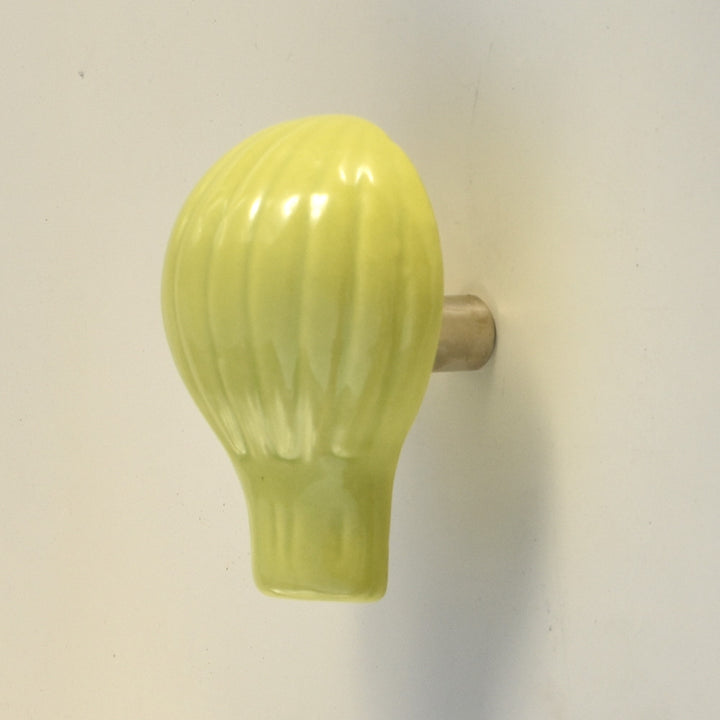 Elegante Keramik-Wandgarderobenhaken in Heißluftballonform für die Heimdekoration