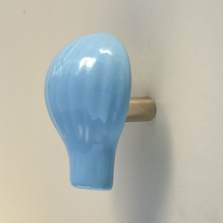 Elegante Keramik-Wandgarderobenhaken in Heißluftballonform für die Heimdekoration