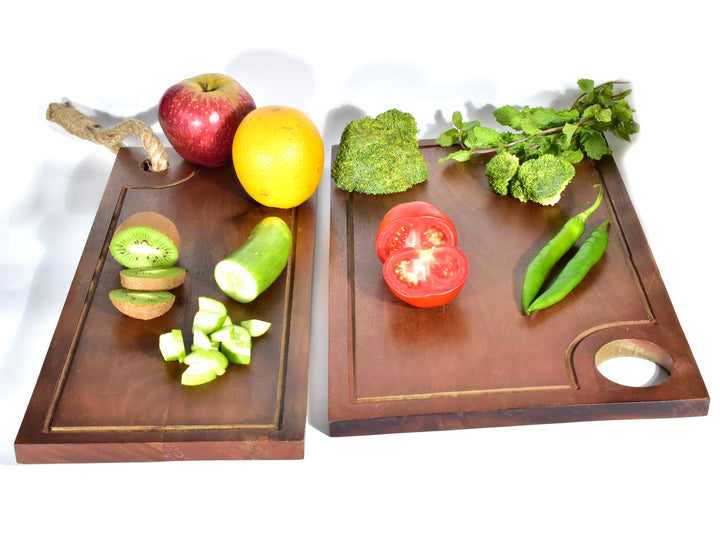 PREMIUM MANGO WOOD RECTANGULAR CHOPPING BOARD