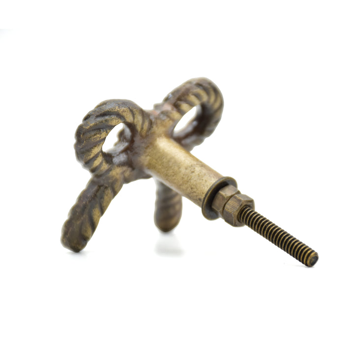 Brass Knobs | Elephant, Cat, Ribbon Knot &amp; Seahorse Drawer Pulls | Metal Animal Knob