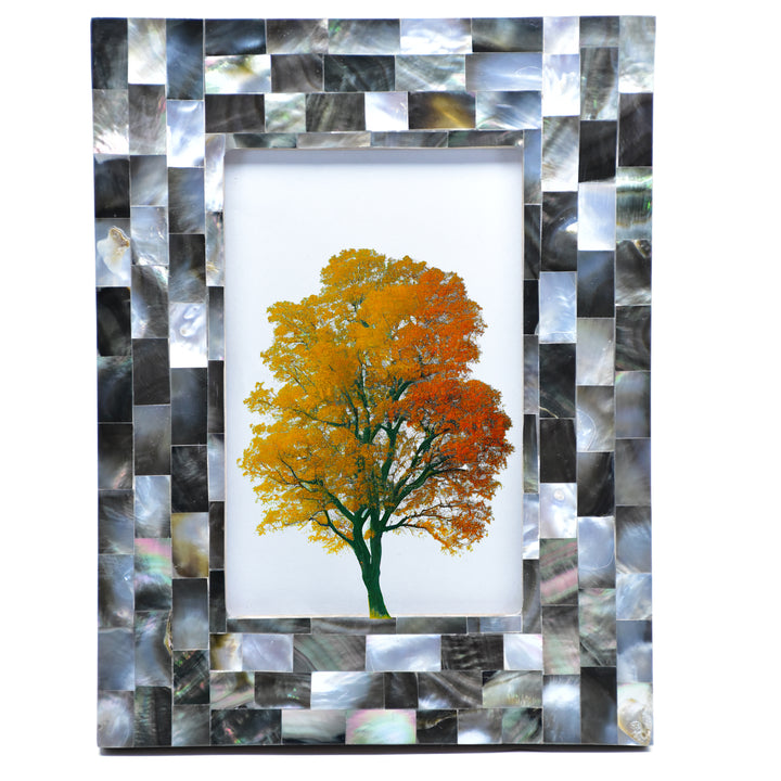 Handmade Bone Photo Frame | Intricate Carved Picture Frame | 4x4 &amp; 6x4 Inch | SHILPWARE