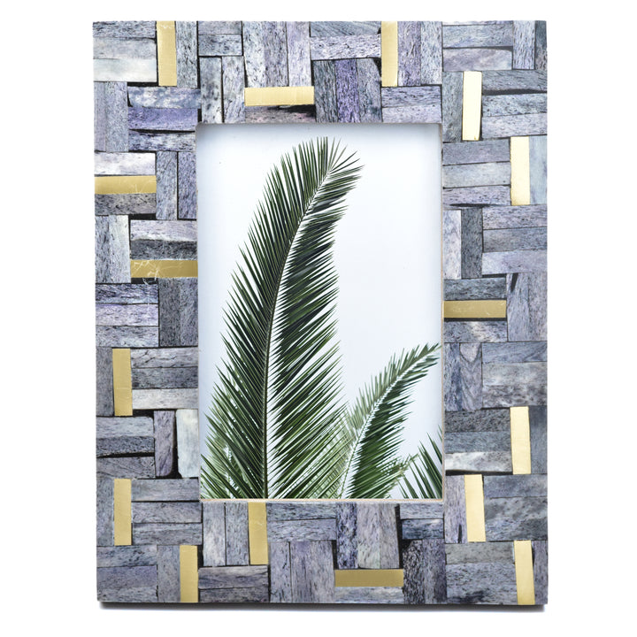 Handmade Bone Photo Frame | Indian Decor | 4x4 &amp; 6x4 Inch Picture Frame