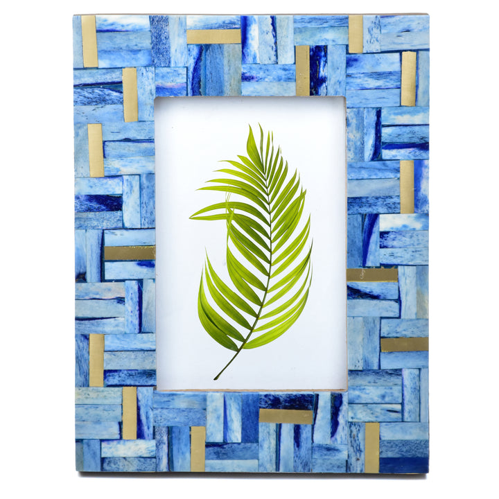 Handmade Bone Photo Frame | Indian Decor | 4x4 &amp; 6x4 Inch Picture Frame
