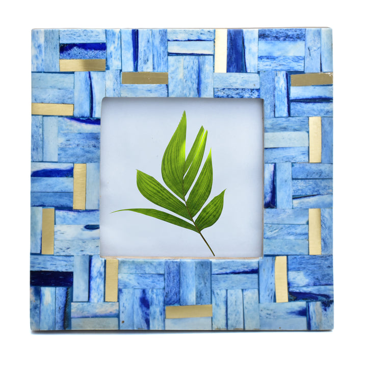 Handmade Bone Photo Frame | Indian Decor | 4x4 &amp; 6x4 Inch Picture Frame