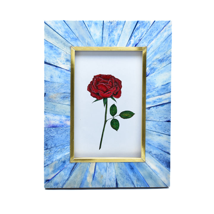 Handmade Bone Photo Frame | Indian Decor, 6x4 or 4x4 Inch | SHILPWARE