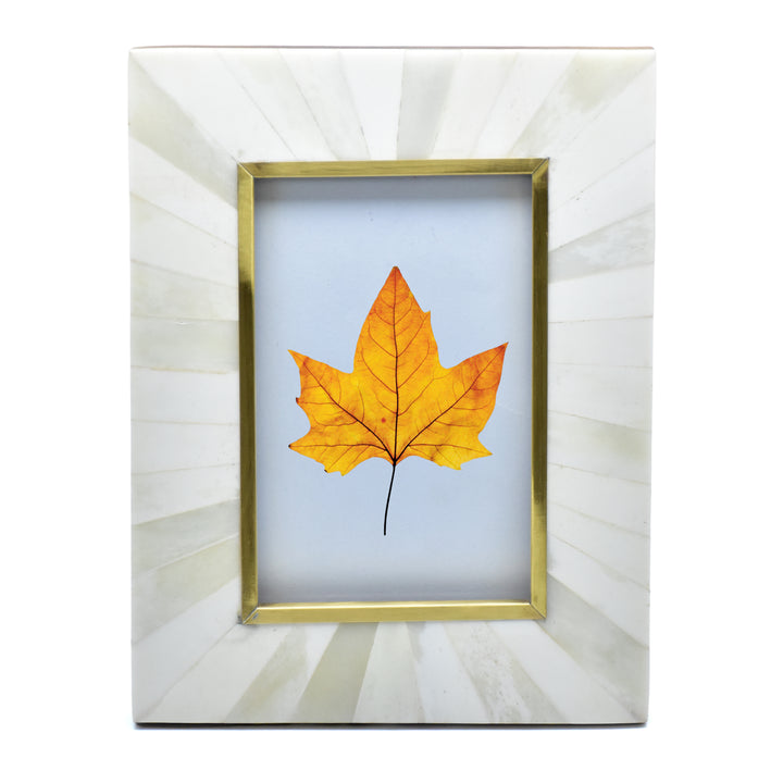 Handmade Bone Photo Frame | Indian Decor, 6x4 or 4x4 Inch | SHILPWARE