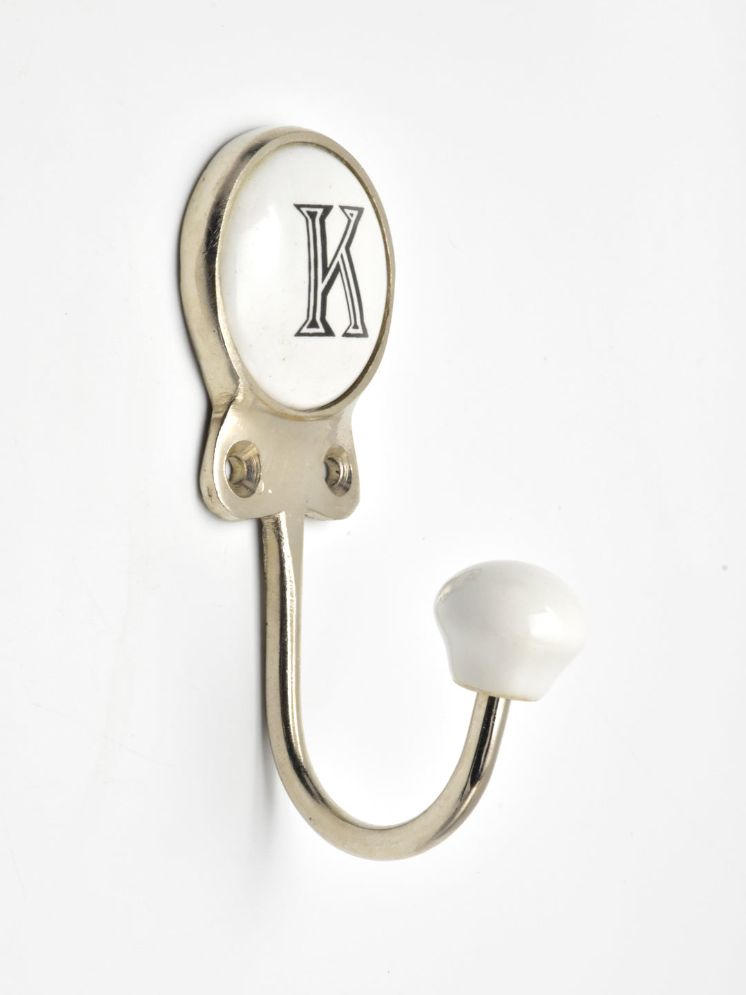 EXQUISITE CERAMIC ALPHABET LETTER WALL COAT AND KEY HOOK FOR HOME