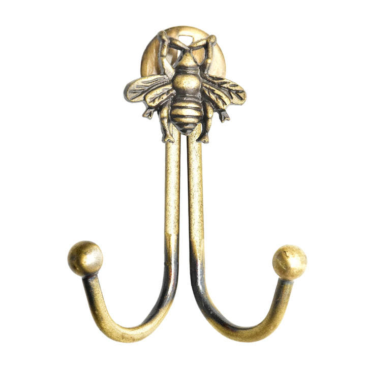 Animal Insect Wall Hooks Antique Brass | Metal Wall Hook