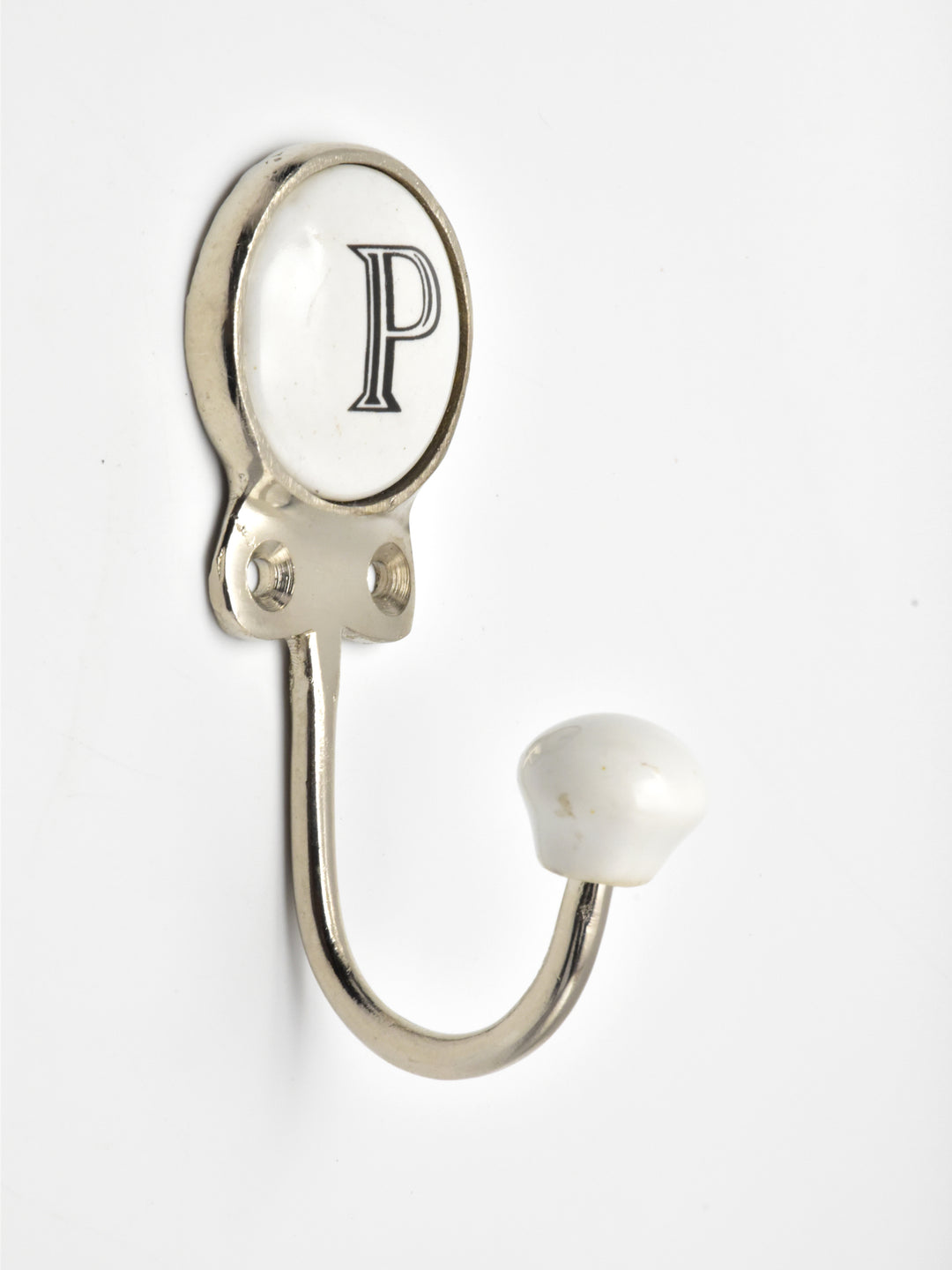 EXQUISITE CERAMIC ALPHABET LETTER WALL COAT AND KEY HOOK FOR HOME