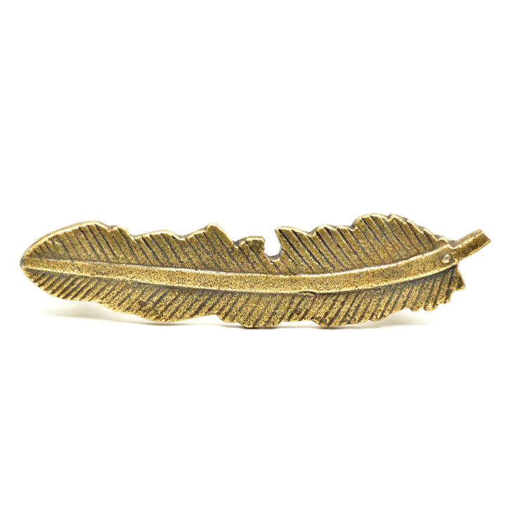 Handmade Antique Brass Twig Drawer Pull | Rustic Cabinet Handle | SHILPWARE