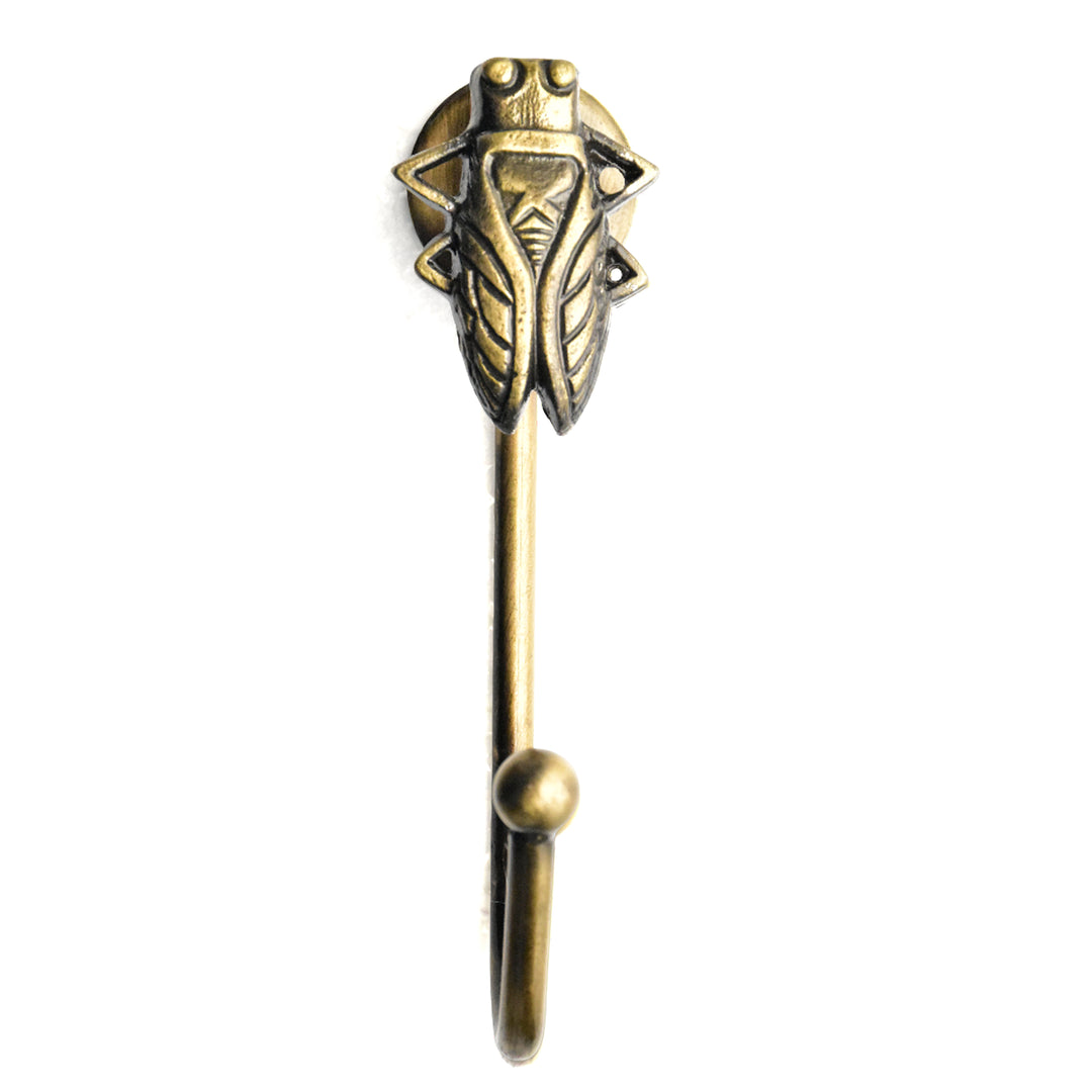 Animal Insect Wall Hooks Antique Brass | Metal Wall Hook