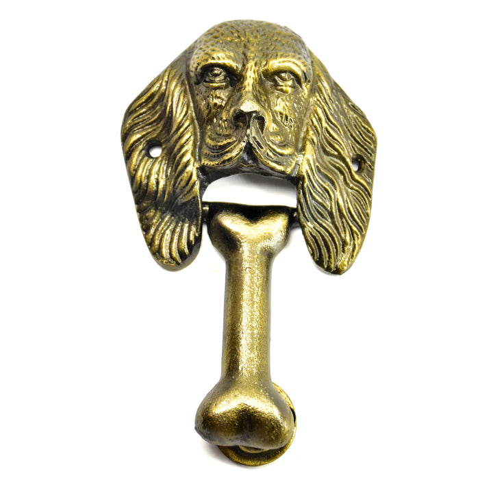 Handmade Brass Door Knocker | Dog, Owl, Shell Designs | SHILPWARE