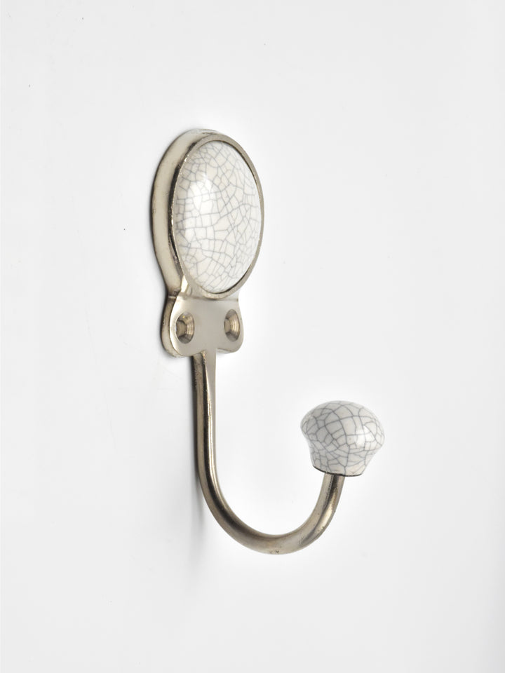 EXQUISITE CRACKLE CERAMIC WALL COAT AND KEY HOOK FOR HOME