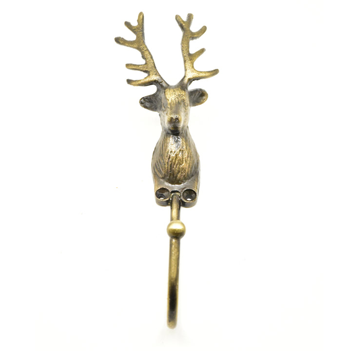 Antique Brass Animal Wall Hook | Decorative Metal Hooks | SHILPWARE