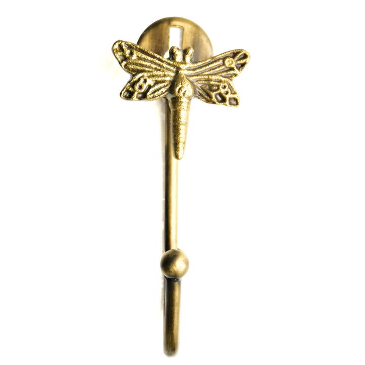 Single Antique Brass Insect &amp; Animal Wall Hook for Wall | Double Antique Brass Insect and Animal Wall Hook for Wall | Metal Animal Hook