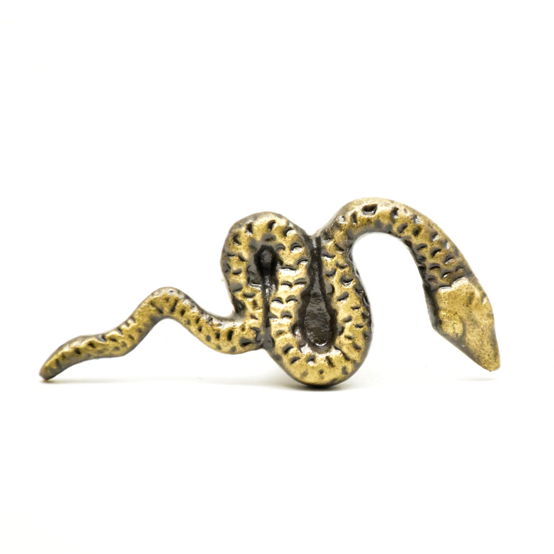 Brass Animal Drawer Knob | Handmade Iron Cabinet Pull | Bronze Knob | SHILPWARE