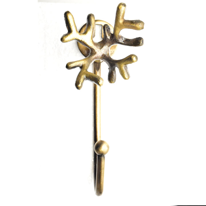 Animal Insect Wall Hooks Antique Brass | Metal Wall Hook