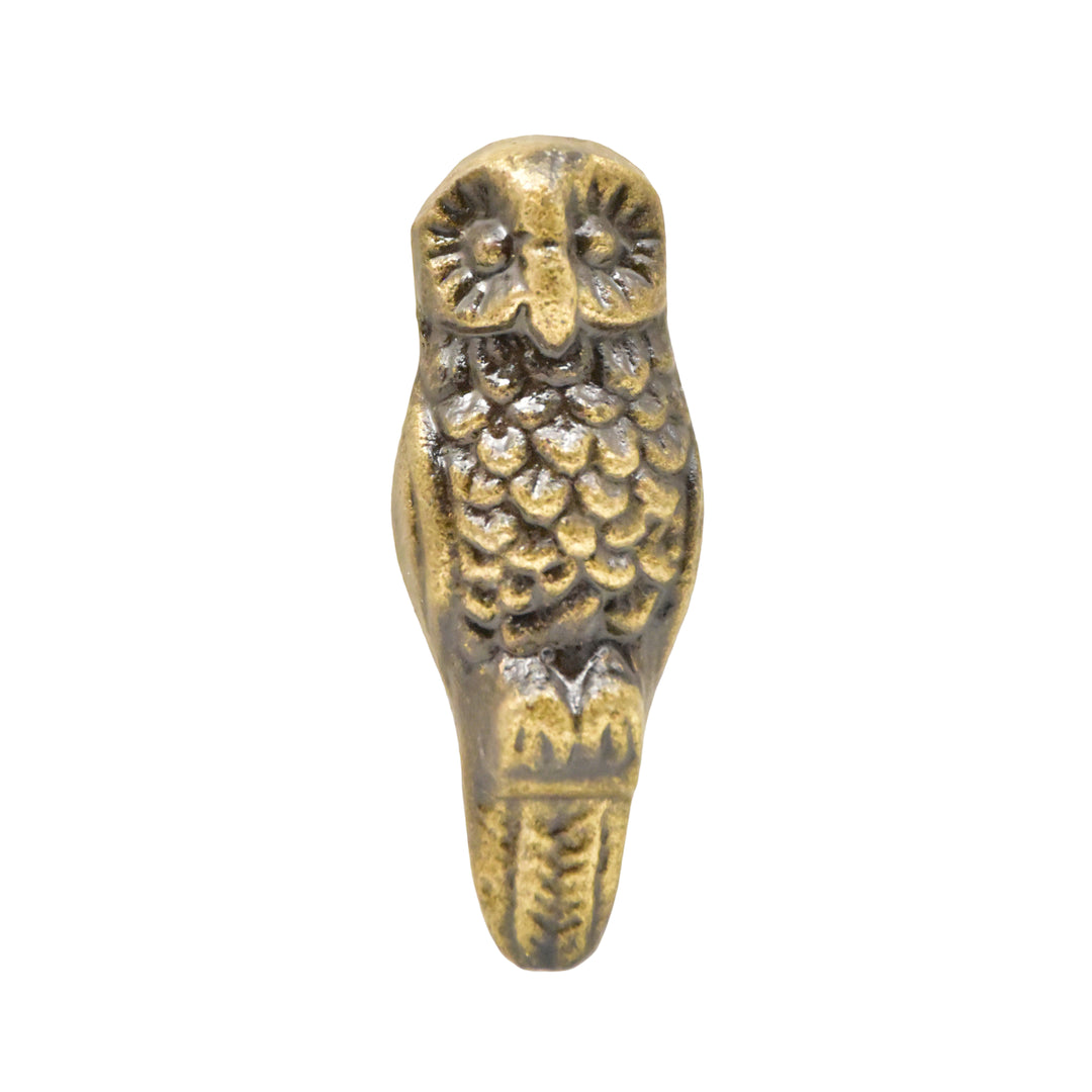 Brass Animal Drawer Knob | Handmade Iron Cabinet Pull | Bronze Knob | SHILPWARE