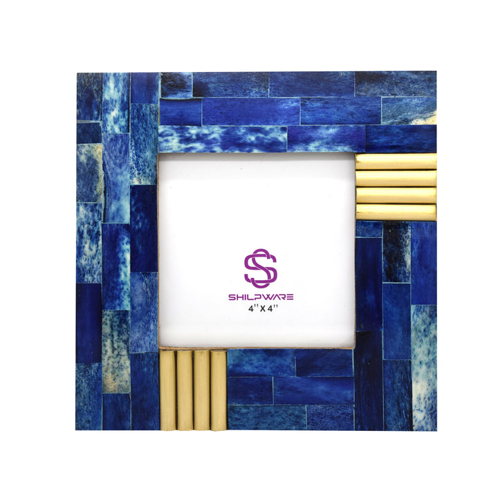 LUXURIOUS TIEL STYLISH BONE AND BRASS PHOTO FRAMES