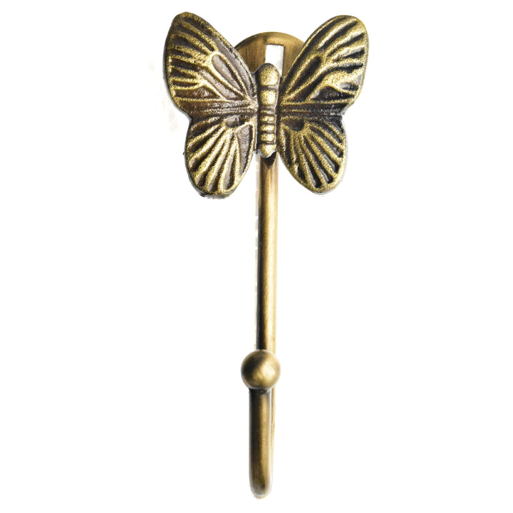 Single Antique Brass Insect &amp; Animal Wall Hook for Wall | Double Antique Brass Insect and Animal Wall Hook for Wall | Metal Animal Hook