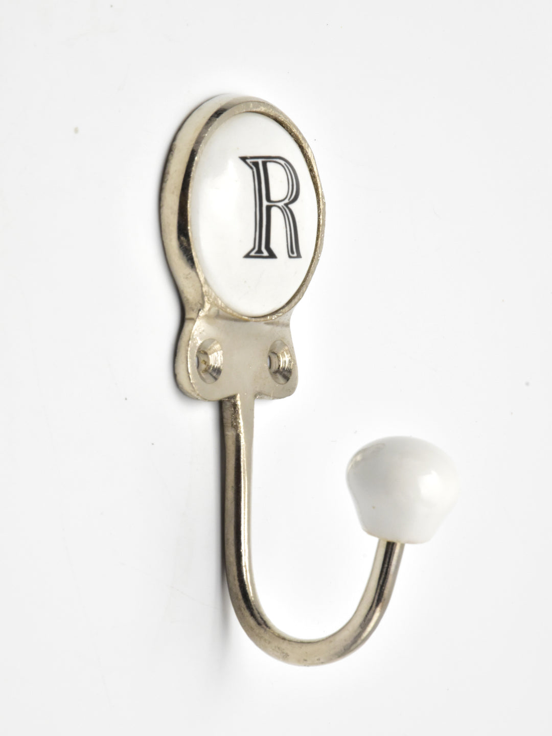 EXQUISITE CERAMIC ALPHABET LETTER WALL COAT AND KEY HOOK FOR HOME