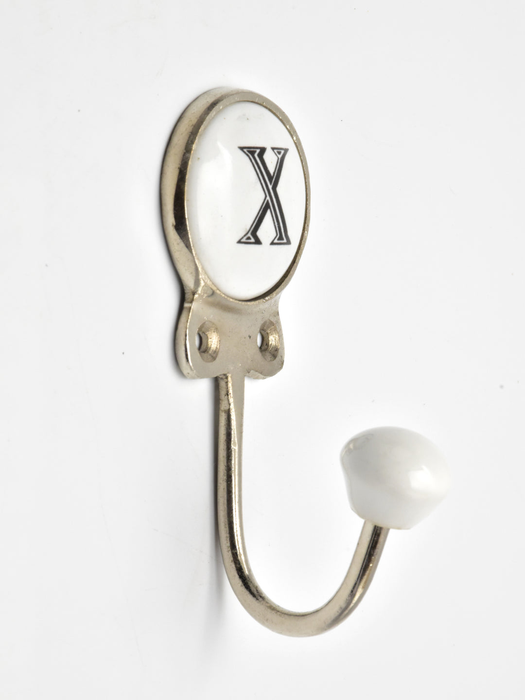 EXQUISITE CERAMIC ALPHABET LETTER WALL COAT AND KEY HOOK FOR HOME