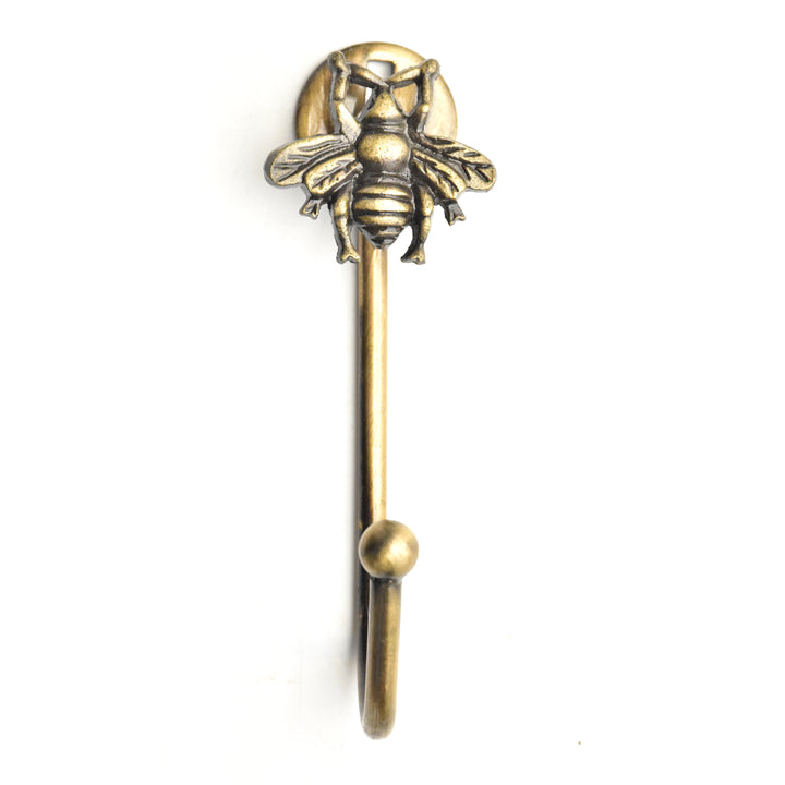 Animal Insect Wall Hooks Antique Brass | Metal Wall Hook