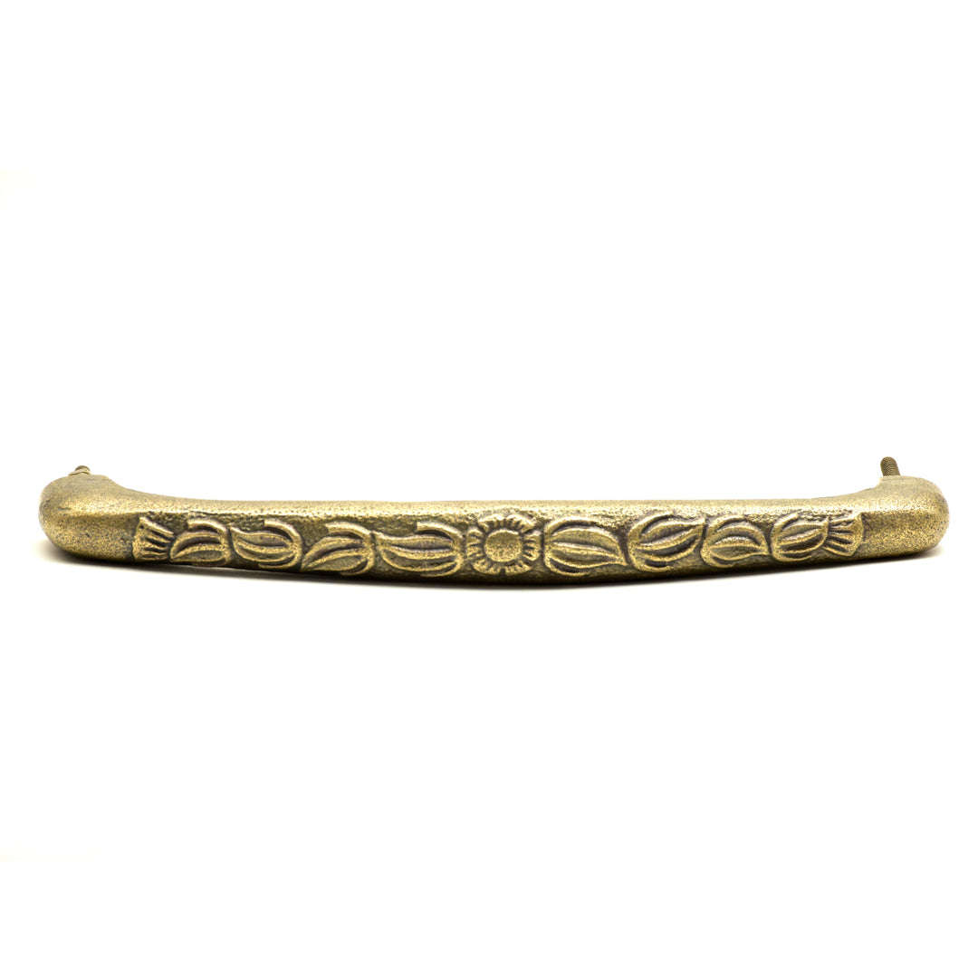 Handmade Antique Brass Twig Drawer Pull | Rustic Cabinet Handle | SHILPWARE