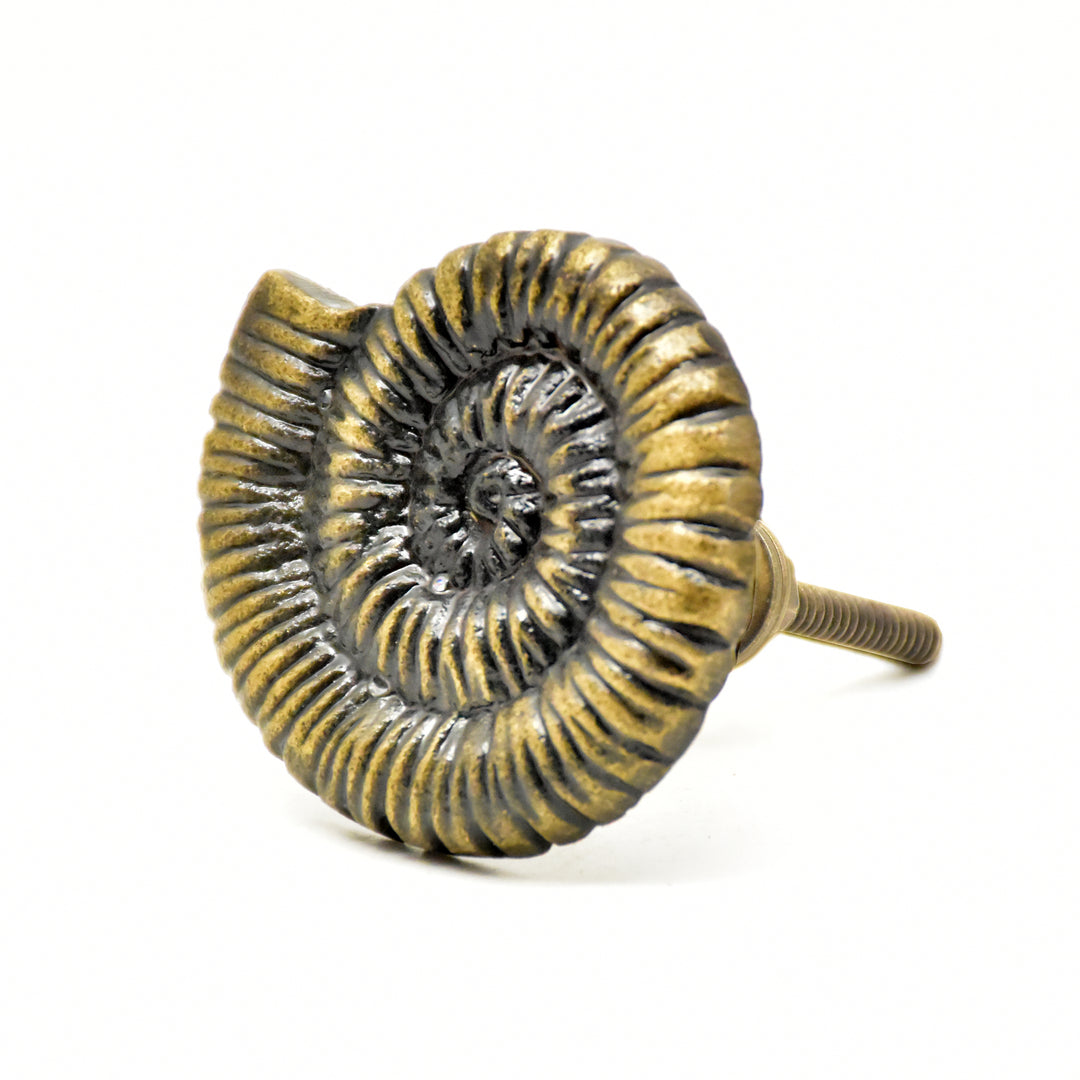 Brass Animal Drawer Knob | Handmade Iron Cabinet Pull | Bronze Knob | SHILPWARE