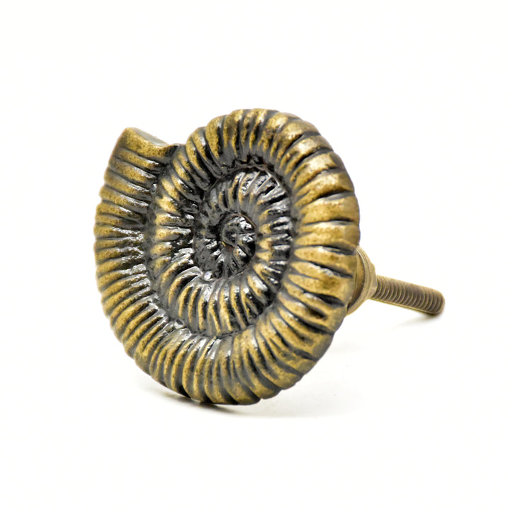 Brass Animal Drawer Knob | Handmade Iron Cabinet Pull | Bronze Knob | SHILPWARE