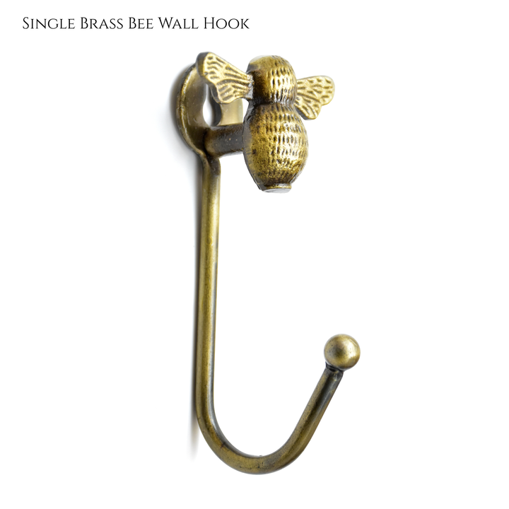 Single Antique Brass Insect &amp; Animal Wall Hook for Wall | Double Antique Brass Insect and Animal Wall Hook for Wall | Metal Animal Hook