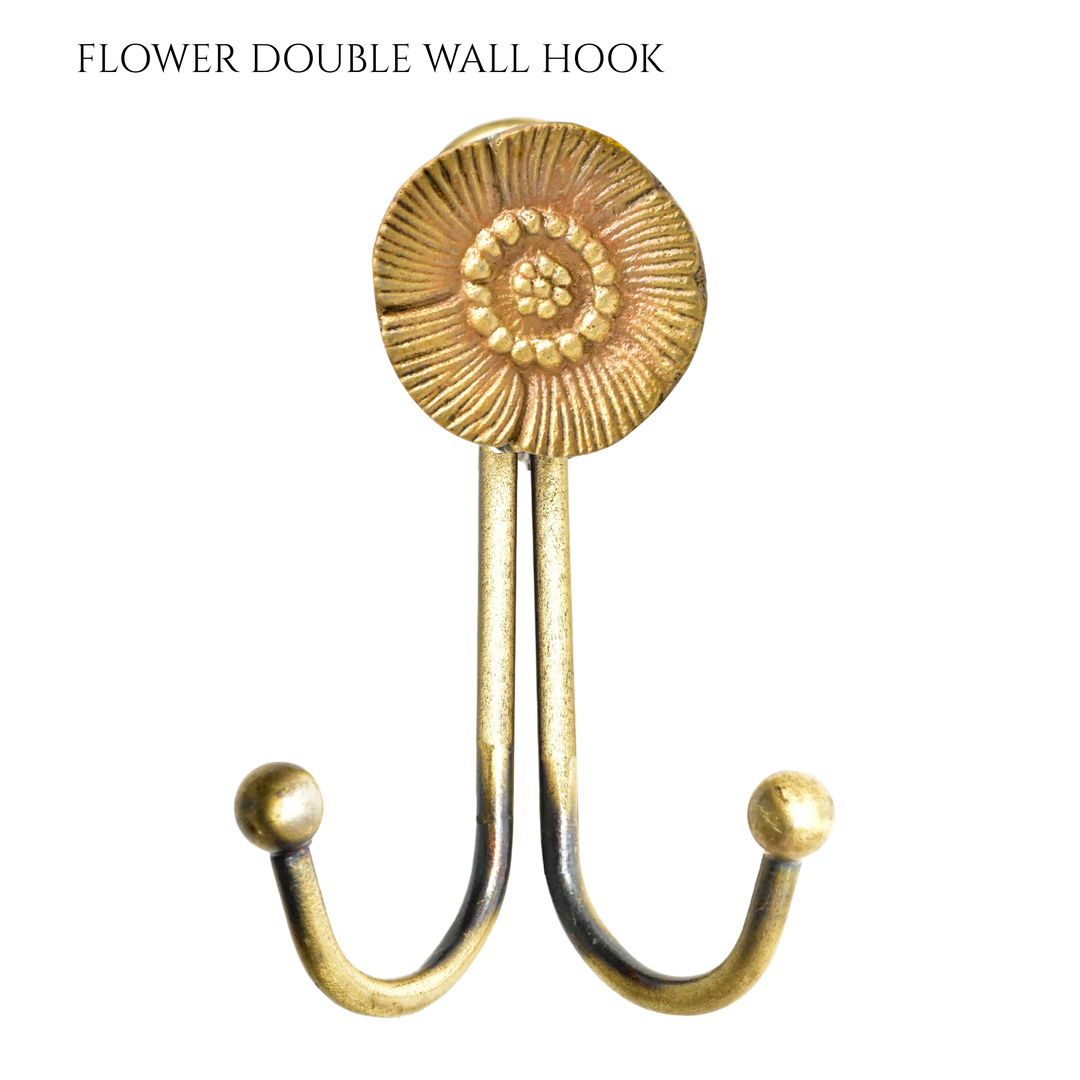 Single Antique Brass Insect &amp; Animal Wall Hook for Wall | Double Antique Brass Insect and Animal Wall Hook for Wall | Metal Animal Hook
