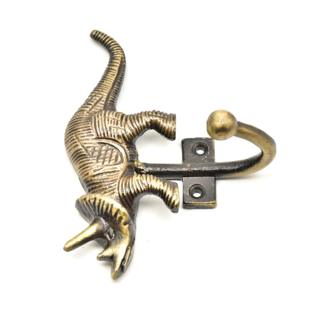 Antique Brass Animal Wall Hook | Decorative Metal Hooks | SHILPWARE