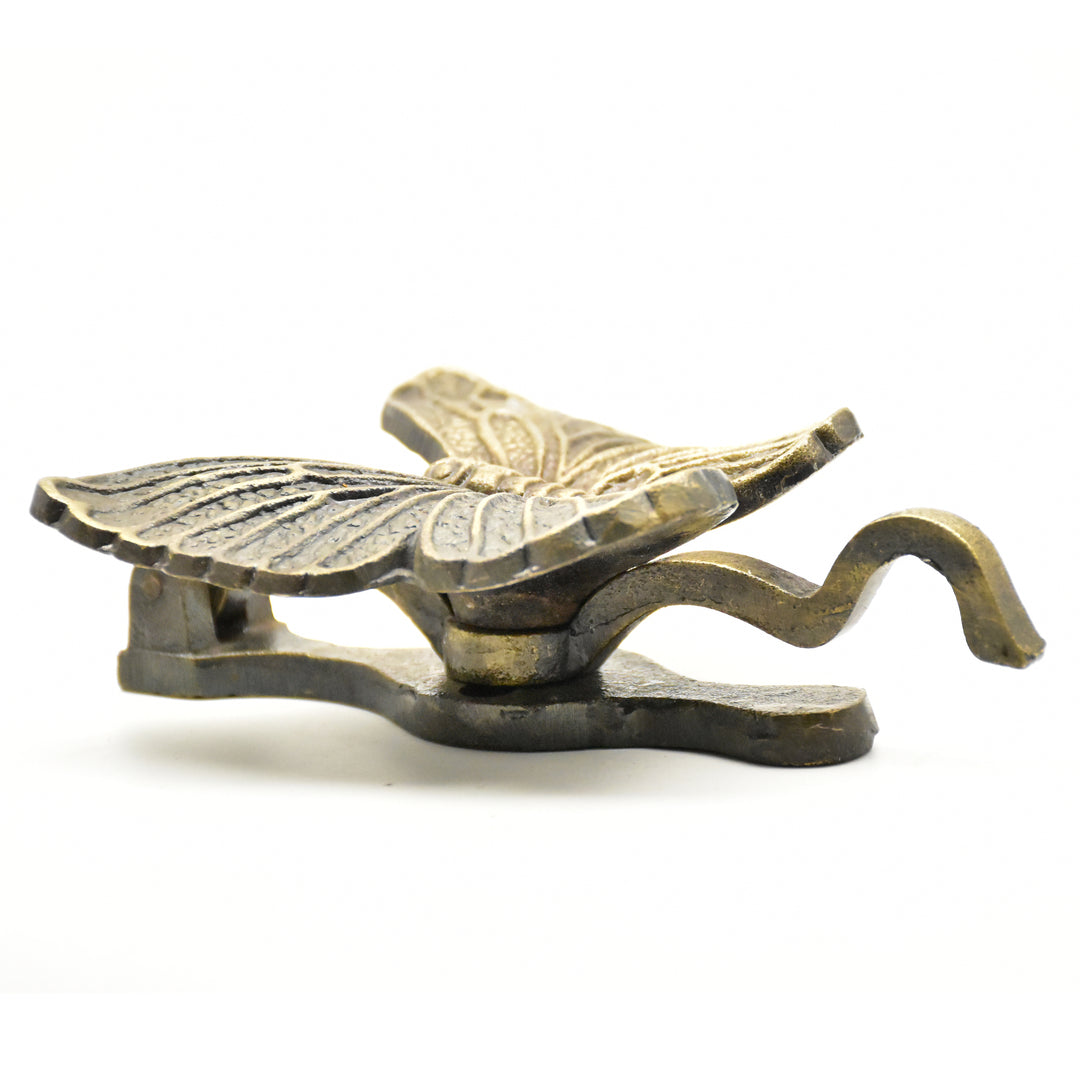 Handcrafted Antique Brass Owl Door Knocker | Rustic Home Decor | SHILPWARE