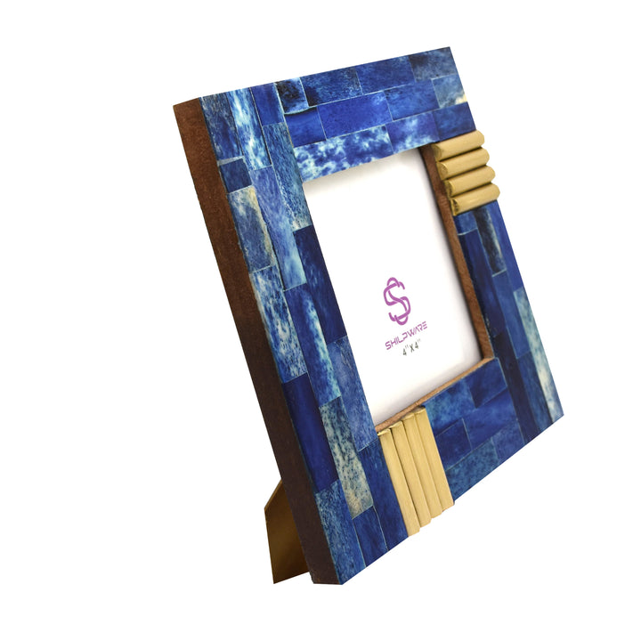 LUXURIOUS TIEL STYLISH BONE AND BRASS PHOTO FRAMES