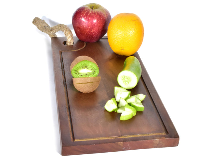 PREMIUM MANGO WOOD RECTANGULAR CHOPPING BOARD