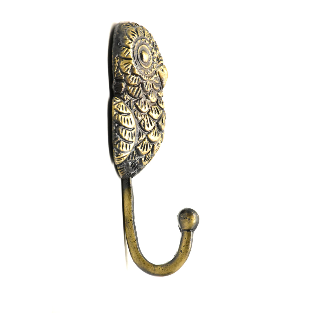 Antique Brass Animal Wall Hook | Decorative Metal Hooks | SHILPWARE