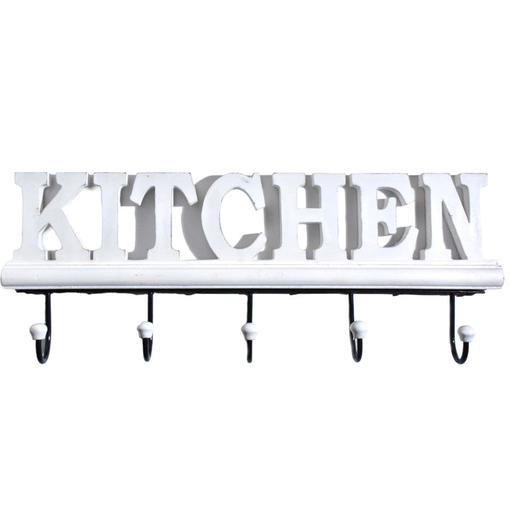 PREMIUM KITCHEN LETTER WOODEN HOOK SET FOR KITCHEN