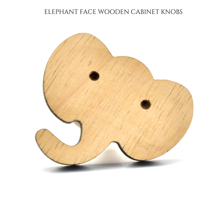 Wooden Animal Shape Cabinet Knobs | Handmade Kids Drawer Pulls | Nursery Furniture handles | Shilpware
