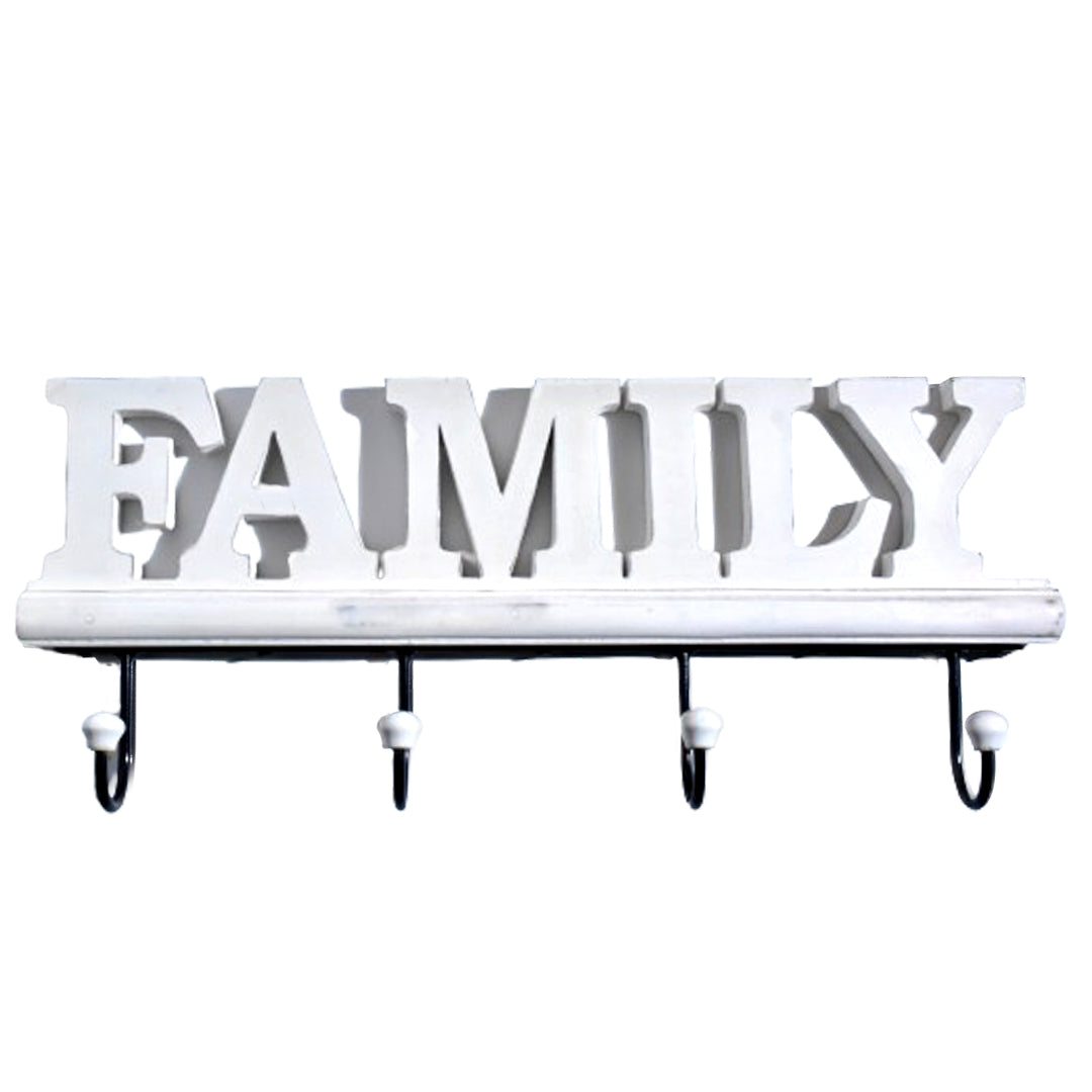 Welcome Letter Wooden Hook Set For Home | SHILPWARE