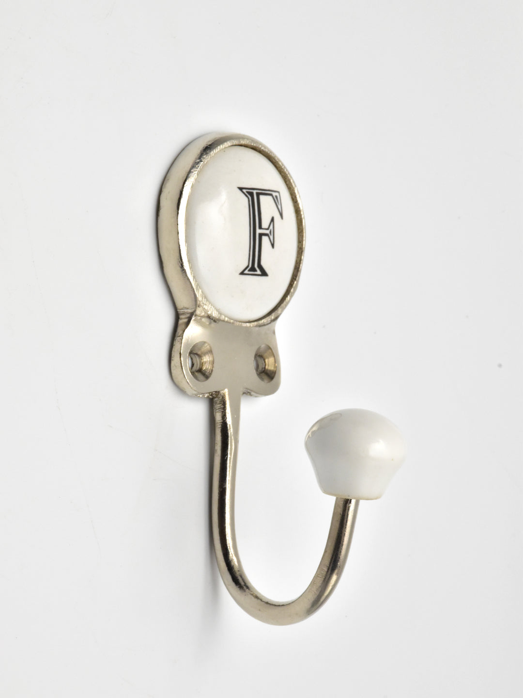 EXQUISITE CERAMIC ALPHABET LETTER WALL COAT AND KEY HOOK FOR HOME