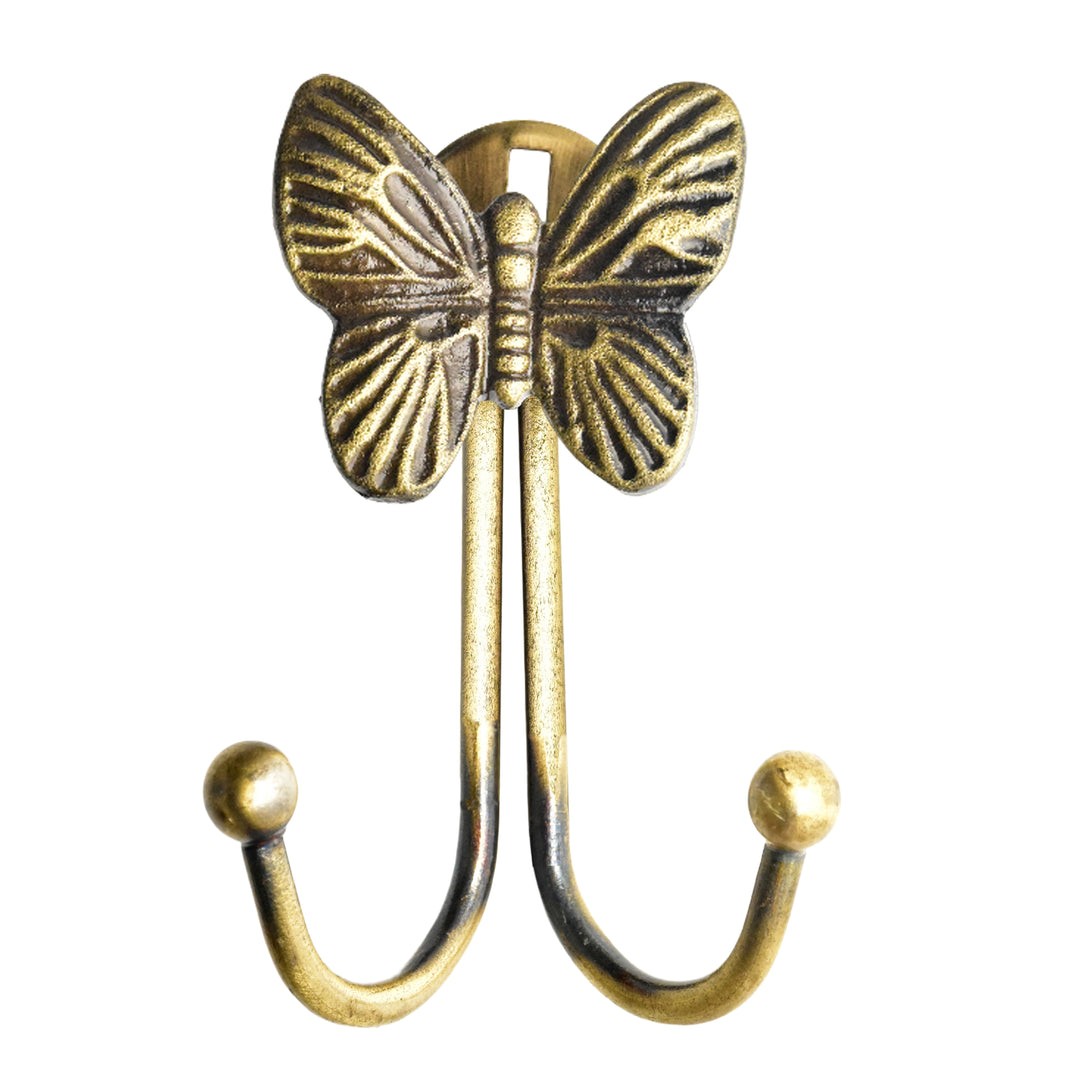 Single Antique Brass Insect &amp; Animal Wall Hook for Wall | Double Antique Brass Insect and Animal Wall Hook for Wall | Metal Animal Hook